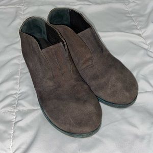 Marsell Black Leather Suede Ankle Boots Loafers 36 Marsèll